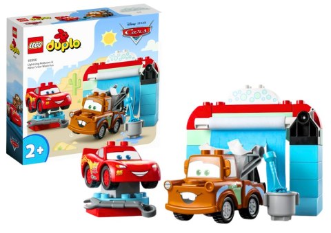 Klocki LEGO DUPLO DISNEY TM Zygzak Mcqueen I Złomek Myjnia 10996 LEGO Klocki LEGO DUPLO DISNEY TM Zygzak Mcqueen I Złomek Myjnia 10996 LEGO