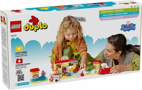 Klocki LEGO DUPLO PEPPA I Supermarket 70 Elementów 10434 LEGO