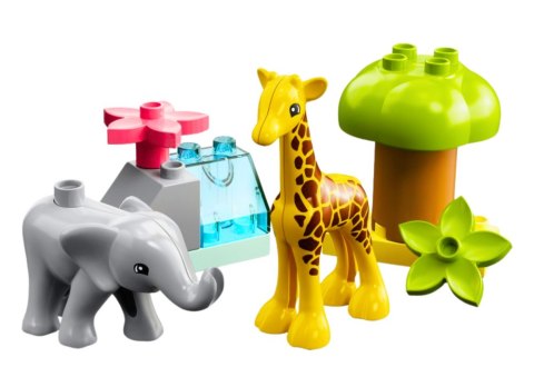 Klocki LEGO DUPLO TOWN Dzikie Zwierzęta Afryki 10971 LEGO