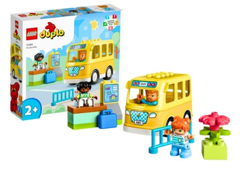 Klocki LEGO DUPLO TOWN Przejażdżka Autobusem 10988 LEGO Klocki LEGO DUPLO TOWN Przejażdżka Autobusem 10988 LEGO