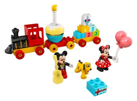 Klocki LEGO DUPLO Urodzinowy Pociąg Myszek MIKI I MINNIE P4 10941 LEGO