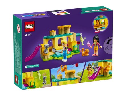 Klocki LEGO FRIENDS Przygoda Na Kocim Placu Zabaw 87 Elementów 42612 LEGO