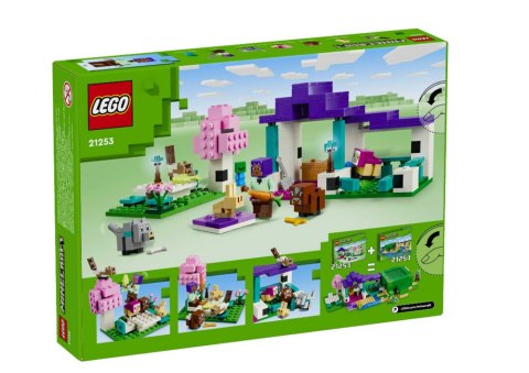 Klocki LEGO MINECRAFT Rezerwat Zwierząt 206 Elementów 21253 LEGO