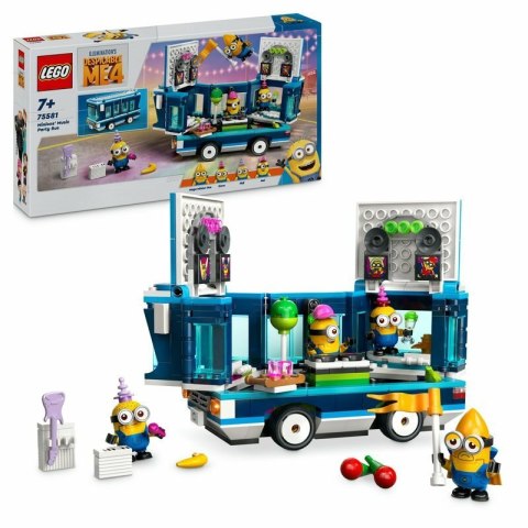 Klocki LEGO MINIONS IMPREZOWY AUTOBUS MINIONKÓW 379 Elementów 75581 LEGO