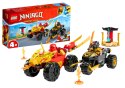 Klocki LEGO NINJAGO Bitwa Samochodowo-Motocyklowa Między Kaiem A Rasem 71789 LEGO