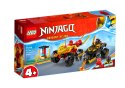 Klocki LEGO NINJAGO Bitwa Samochodowo-Motocyklowa Między Kaiem A Rasem 71789 LEGO