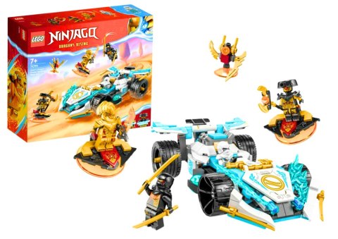Klocki LEGO NINJAGO Samochód Wyścigowy ZANE'A Dragon Power SPINJITZU 307 Elementów 71791 LEGO Klocki LEGO NINJAGO Samochód Wyścigowy ZANE'A Dragon Power SPINJITZU 307 Elementów 71791 LEGO