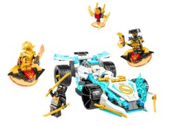 Klocki LEGO NINJAGO Samochód Wyścigowy ZANE'A Dragon Power SPINJITZU 307 Elementów 71791 LEGO