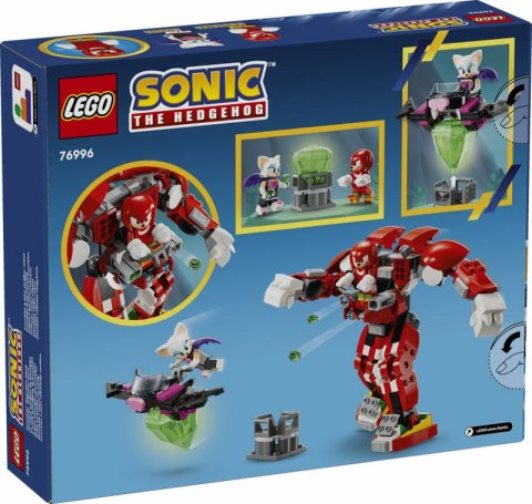 Klocki LEGO SONIC THE HEDGEHOG KNUCKLES I Mech-Strażnik 276 Elementów 76996 LEGO Klocki LEGO SONIC THE HEDGEHOG KNUCKLES I Mech-Strażnik 276 Elementów 76996 LEGO