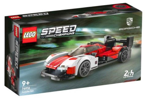 Klocki LEGO SPEED CHAMPIONS PORSCHE 963 280 Elementów 76916 LEGO Klocki LEGO SPEED CHAMPIONS PORSCHE 963 280 Elementów 76916 LEGO