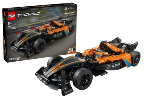 Klocki LEGO TECHNIC NEOM MCLAREN FORMULA E RACE CAR 452 Elementy 42169 LEGO Klocki LEGO TECHNIC NEOM MCLAREN FORMULA E RACE CAR 452 Elementy 42169 LEGO