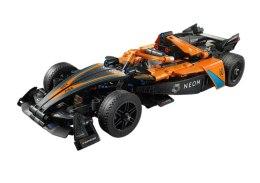 Klocki LEGO TECHNIC NEOM MCLAREN FORMULA E RACE CAR 452 Elementy 42169 LEGO