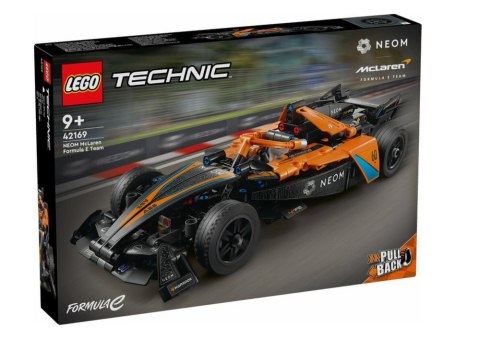 Klocki LEGO TECHNIC NEOM MCLAREN FORMULA E RACE CAR 452 Elementy 42169 LEGO Klocki LEGO TECHNIC NEOM MCLAREN FORMULA E RACE CAR 452 Elementy 42169 LEGO