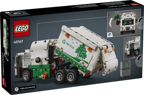 Klocki LEGO TECHNIC Śmieciarka MACK® LR ELECTRIC 503 Elementy 42167 LEGO Klocki LEGO TECHNIC Śmieciarka MACK® LR ELECTRIC 503 Elementy 42167 LEGO