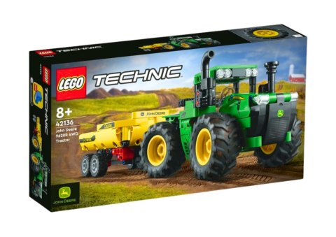 Klocki LEGO TECHNIC Traktor John Deere 9620R 4WD 42136 LEGO Klocki LEGO TECHNIC Traktor John Deere 9620R 4WD 42136 LEGO