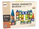 Klocki Magnetyczne Budowle 3D Zamek Diabelski Młyn 98 Elementów LEAN Toys