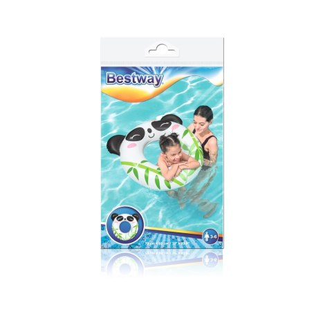 Koło Do Pływania Panda 76 x 85 cm Bestway 36351 Bestway Koło Do Pływania Panda 76 x 85 cm Bestway 36351 Bestway