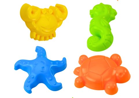 Zestaw Do Piasku Wiaderko Sitko Foremki 8 El Kolorowy HEMAR Zestaw Do Piasku Wiaderko Sitko Foremki 8 El Kolorowy HEMAR