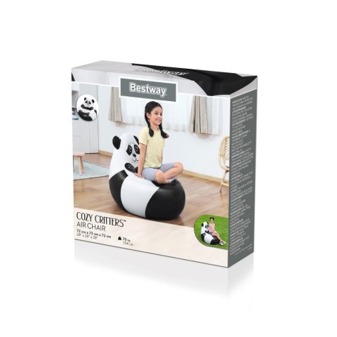 Dmuchany Fotel Panda 72 x 72 x 64 cm Bestway 75116 Bestway Dmuchany Fotel Panda 72 x 72 x 64 cm Bestway 75116 Bestway