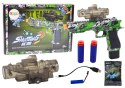 Elektryczny Pistolet Na Kulki Wodne Strzałki 2w1 Zielony LEAN Toys