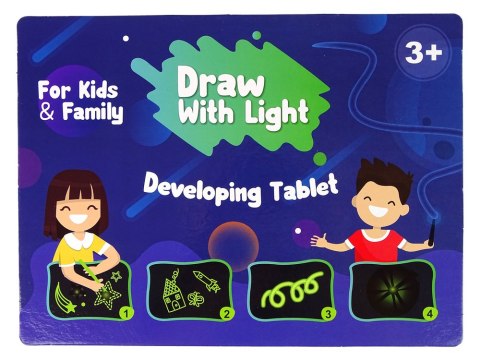 Tablica Świetlna Do Szkicowania Długopis LEAN TOYS Tablica Świetlna Do Szkicowania Długopis LEAN TOYS