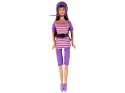 Zestaw Lalek Lucy Purpurowy Hulajnoga Deskorolka Kaski LEAN Toys