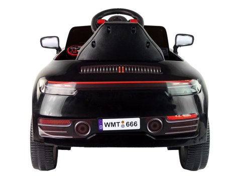 Auto Na Akumulator WMT-666 Czarne LEAN CARS Auto Na Akumulator WMT-666 Czarne LEAN CARS
