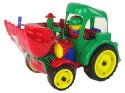 Duży Traktor Koparka Z Figurką Gumowe Koła Ruchome Łyżki HEMAR Duży Traktor Koparka Z Figurką Gumowe Koła Ruchome Łyżki HEMAR
