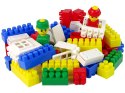 Kolorowe Klocki Konstrukcyjne K2 Max 240 Elementów HEMAR Kolorowe Klocki Konstrukcyjne K2 Max 240 Elementów HEMAR