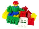 Kolorowe Klocki Konstrukcyjne K3 Małe 30 Elementów HEMAR Kolorowe Klocki Konstrukcyjne K3 Małe 30 Elementów HEMAR