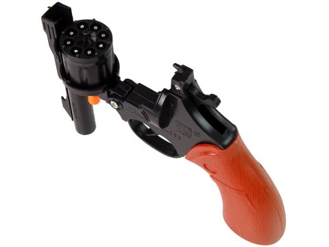 Pistolet Na Kapiszony Rewolwer Hukowy Czarny LEAN TOYS Pistolet Na Kapiszony Rewolwer Hukowy Czarny LEAN TOYS