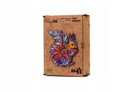 Puzzle Drewniane EKO 47 Leśna Wiewiórka A4 PuzA4-00729 Marka niezdefiniowana
