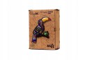 Puzzle Drewniane EKO 60 Tropikalny Tukan A4 PuzA4-01719 Marka niezdefiniowana
