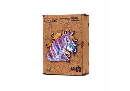 Puzzle Drewniane EKO 63 Bajeczny Jednorożec A4 PuzA4-00707 Marka niezdefiniowana