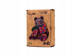 Puzzle Drewniane EKO 65 Kung Fu Panda A4 PuzA4-01209 Marka niezdefiniowana