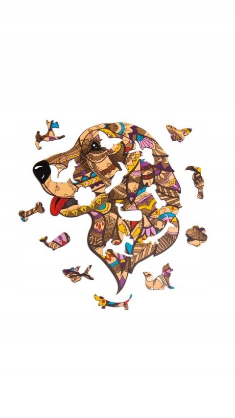Puzzle Drewniane EKO 67 Wierny Sirko A4 PuzA4-01742 Marka niezdefiniowana Puzzle Drewniane EKO 67 Wierny Sirko A4 PuzA4-01742 Marka niezdefiniowana