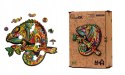 Puzzle Drewniane EKO 69 Kameleon A4 PuzA4-01746 Marka niezdefiniowana