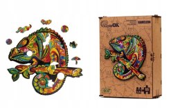 Puzzle Drewniane EKO 69 Kameleon A4 PuzA4-01746 Marka niezdefiniowana