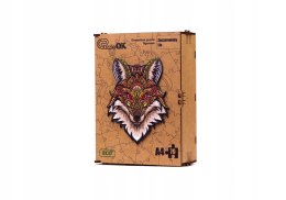 Puzzle Drewniane EKO 70 Zaczarowany Lis A4 PuzA4-00713 Marka niezdefiniowana