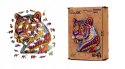 Puzzle Drewniane EKO 73 Tajemniczy Tygrys A4 PuzA4-00712 Marka niezdefiniowana