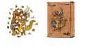 Puzzle Drewniane EKO 74 Triceratops A4 PuzA4-00705 Marka niezdefiniowana