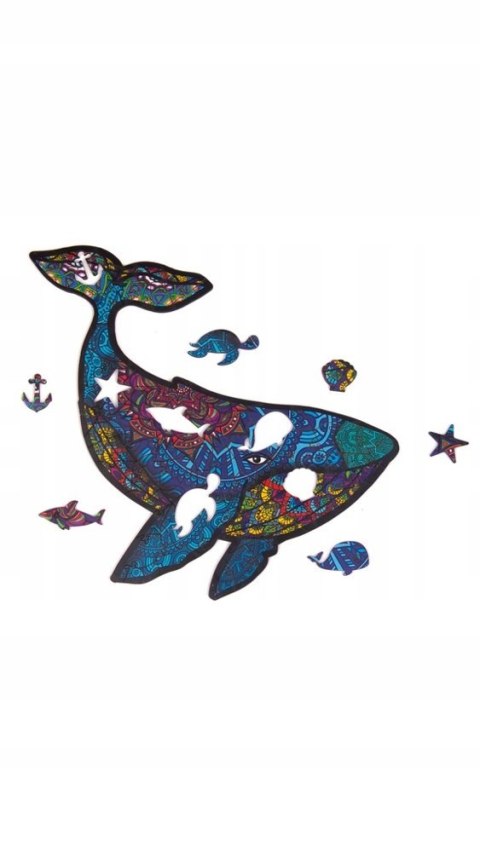 Puzzle Drewniane EKO 75 Potężny Wieloryb A4 PuzA4-01737 Marka niezdefiniowana Puzzle Drewniane EKO 75 Potężny Wieloryb A4 PuzA4-01737 Marka niezdefiniowana