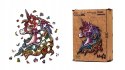 Puzzle Drewniane EKO 76 Tęczowy Jednorożec A4 PuzA4-00701 Marka niezdefiniowana