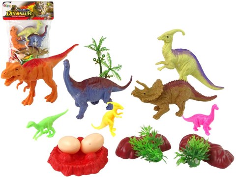 Zestaw Figurek Dinozaurów z Akcesoriami 15 Sztuk LEAN Toys Zestaw Figurek Dinozaurów z Akcesoriami 15 Sztuk LEAN Toys