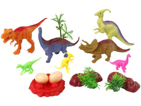 Zestaw Figurek Dinozaurów z Akcesoriami 15 Sztuk LEAN Toys Zestaw Figurek Dinozaurów z Akcesoriami 15 Sztuk LEAN Toys