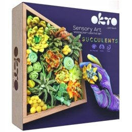 Zestaw kreatywny Wood&Craft DIY Sukulenty - Energia 21x21cm 10009 Marka niezdefiniowana