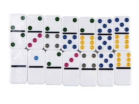 Gra Logiczna Domino Metalowe Opakowanie 28 Elementów LEAN Toys Gra Logiczna Domino Metalowe Opakowanie 28 Elementów LEAN Toys
