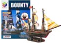 Puzzle 3D Kreatywne Duży Statek Bounty 125pcs LEAN Toys