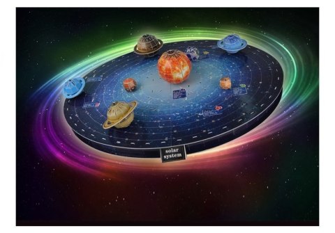 Puzzle 3D Układ Słoneczny Planety 146 Elementów LEAN Toys