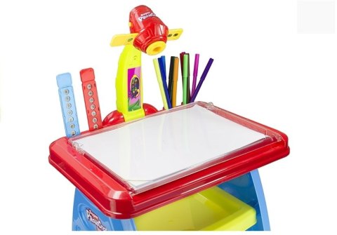 Stolik Biurko Projektor Rzutnikiem Pisaki 87 cm LEAN Toys Stolik Biurko Projektor Rzutnikiem Pisaki 87 cm LEAN Toys